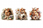 Easter Bunny House Clipart, an Illustration by Daily.Designs (Thumbnail 6 of 8)