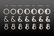 Luks Deco, a Sans Serif Font by Nasir Udin (Thumbnail 11 of 13)