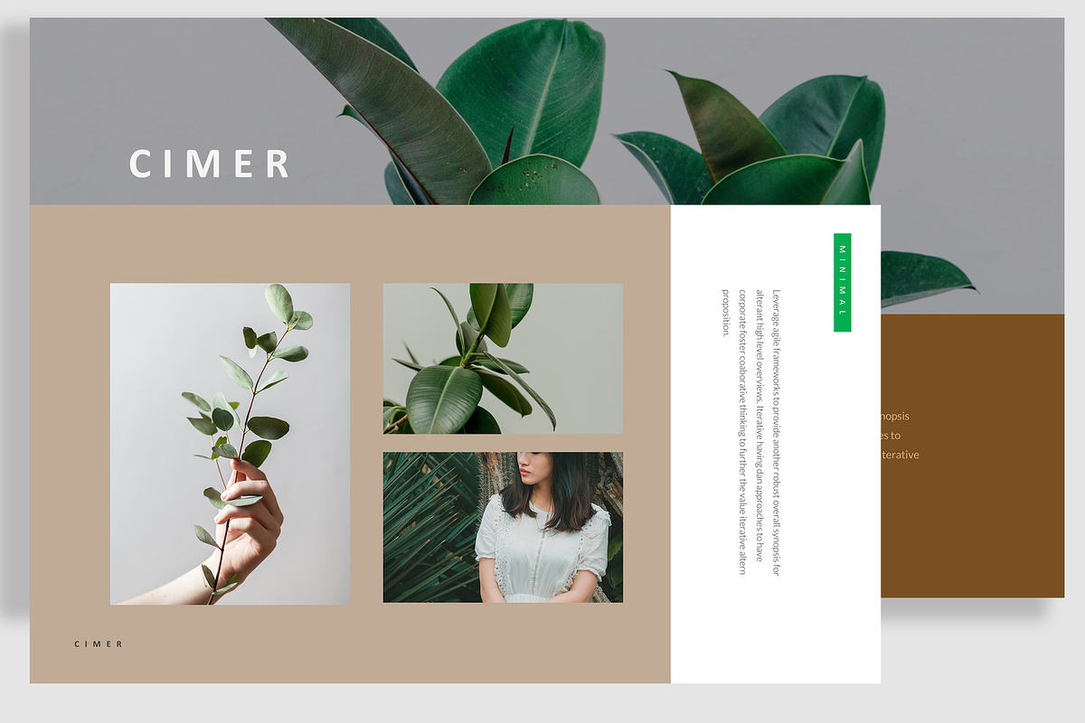 Cimer Creative Keynote, a Presentation Template by Infinity Vector Studio (Photo 3 of 5)