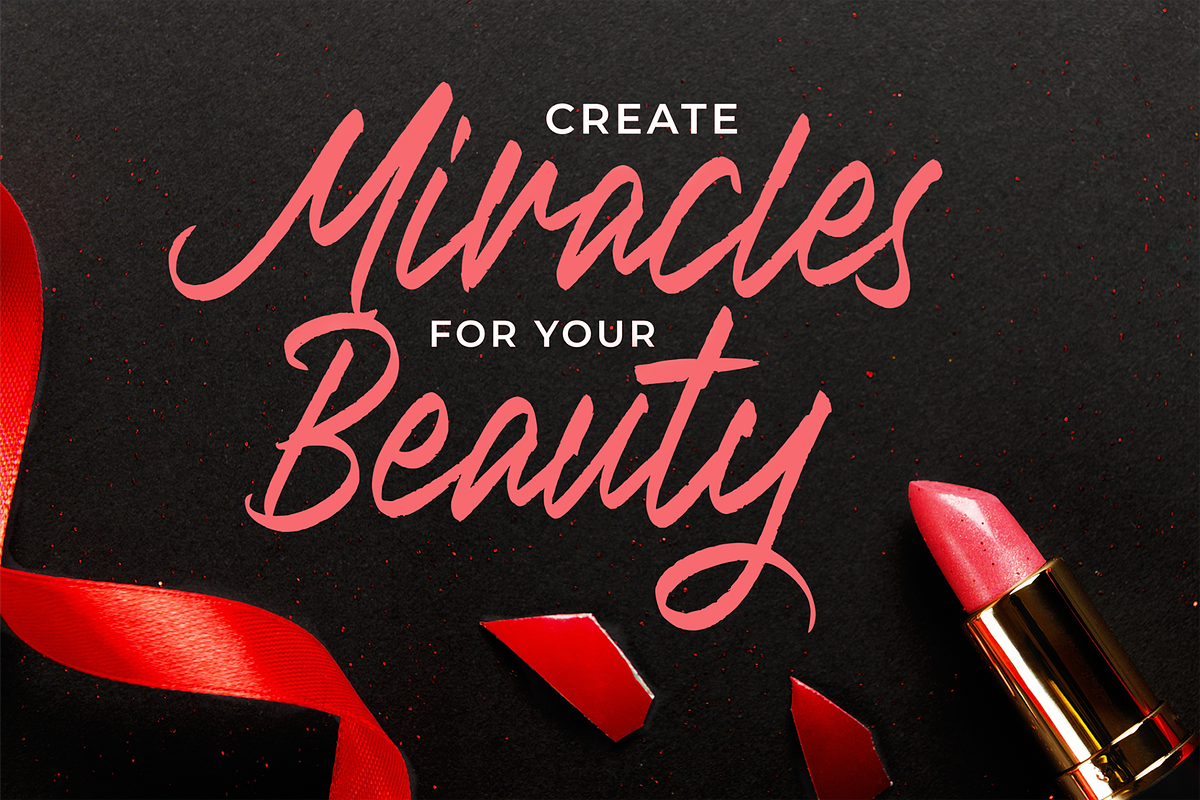Modjola - Elegant Handbrush Typeface, a Font by hastatypestd (Photo 9 of 9)