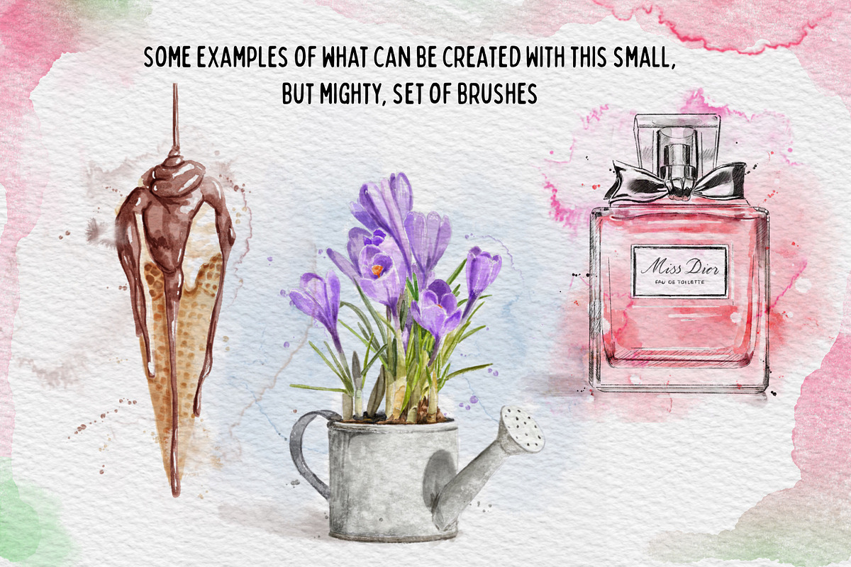 One Brush Wonder Watercolour, a Brush Add-On by SketchWerx (Photo 8 of 12)
