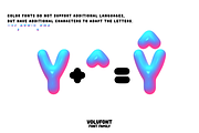 VOLUFONT. 3D OTF SVG Fonts, a Symbol Font by Luxfont (Thumbnail 6 of 14)