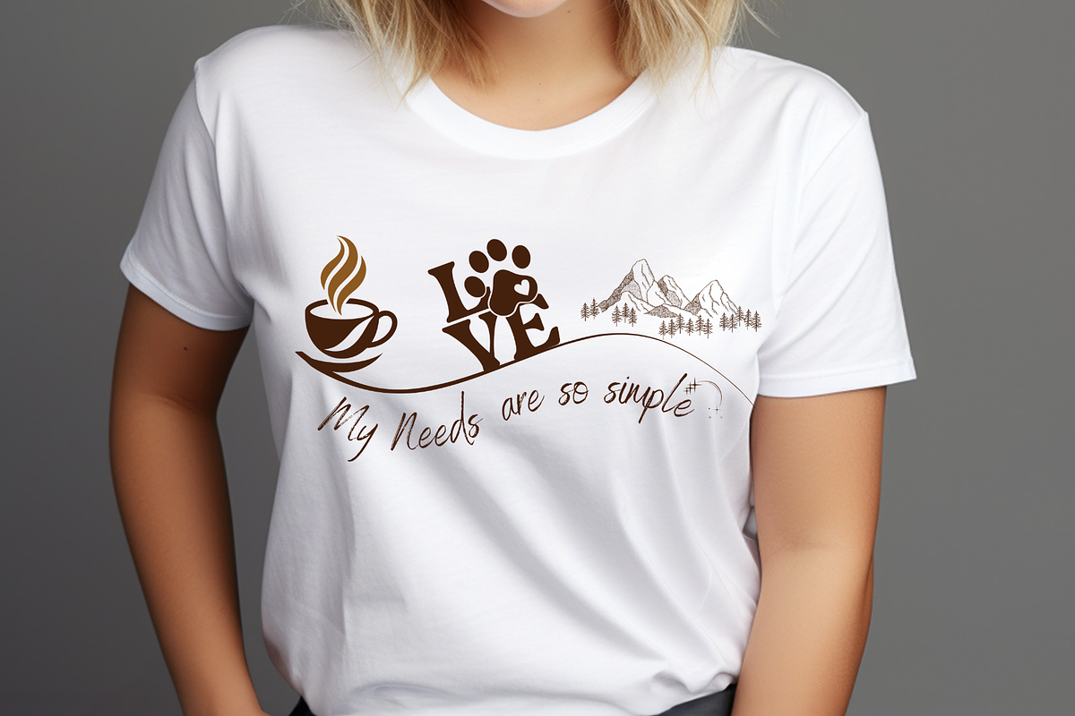 My Needs Are Simple PNG SVG, a Graphic by Vector Portal (Photo 2 of 10)