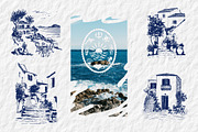 Mediterranean aesthetics, a Decorative Illustration by Chikovnaya (Thumbnail 12 of 17)