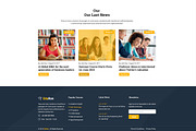 EduRon - Education Template, a HTML Template by THESOFTKING (Thumbnail 1 of 4)