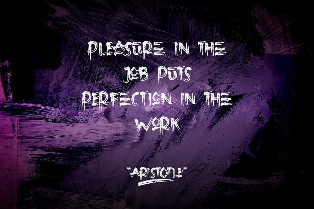 Mullers Brusher - Font Brush, a Blackletter Font by Izalsye (Photo 5 of 7)