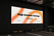 Large Screens Mockup, an Advertising Mockup by Momogi (Thumbnail 2 of 4)