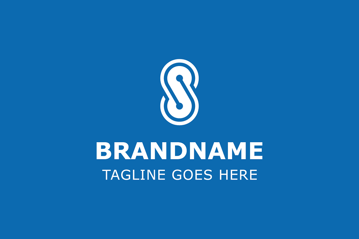 Letter S Technology Modern Logo, a Branding & Logo Template by Pray Art Design Studio (Photo 2 of 2)