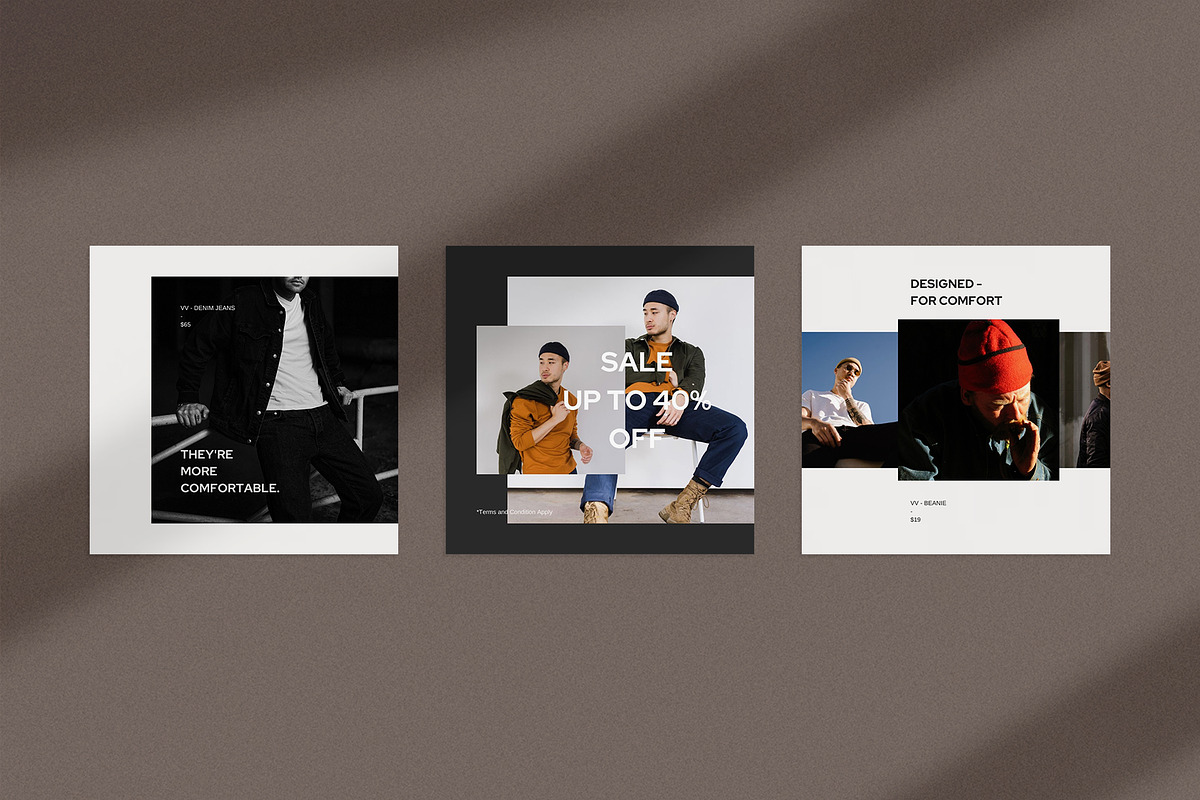 Vaude Instagram Pack | PS & Canva, a Social Media Template by Visuel Colonie® (Photo 10 of 15)