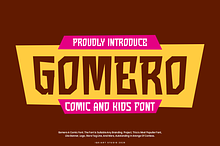 Gomero - Comic Font