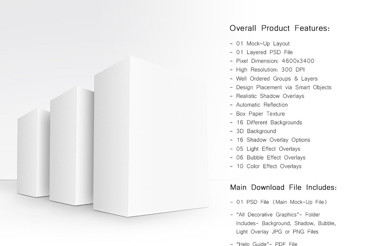 Product Box Mock-Up 09, a Print Template by Graphicsworld125 (Photo 2 of 15)