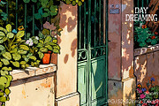 Sunny European Floral, a Decorative Illustration by yahu88studio (Thumbnail 2 of 3)