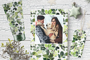 Winter Berries Watercolor Set, a Card Template by Karma (Thumbnail 4 of 12)