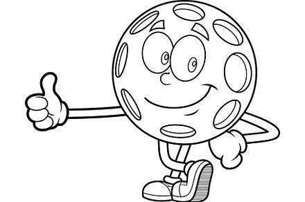 Pickleball Giving Thumbs Up