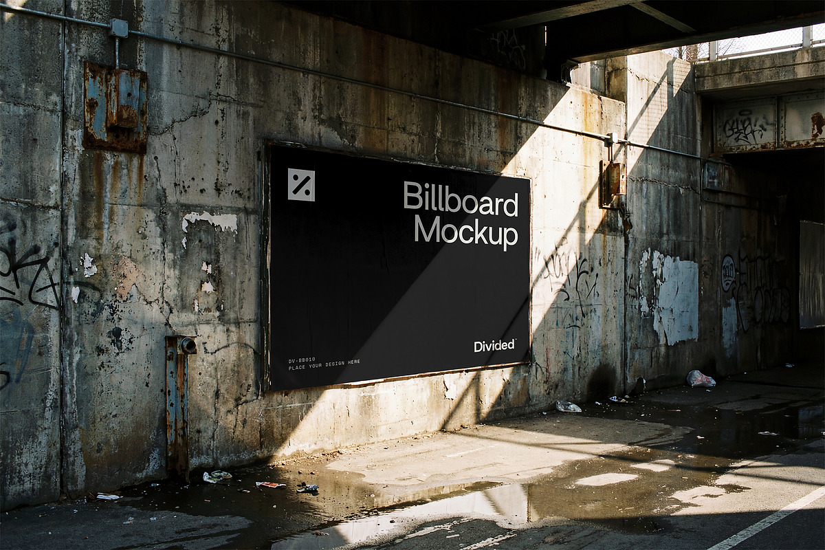 Billboard Mockup DV-BB010, a Mockup by Divided.co (Photo 1 of 3)