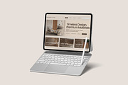 iPad Pro Screen mockup, an iPad Mockup by ulfatunnazira (Thumbnail 4 of 7)