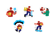Character Delivery Style Vol 2, an Object Graphic by SLAB! Design (Thumbnail 2 of 3)