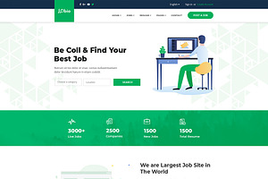 Jobio - Job Board HTML Template