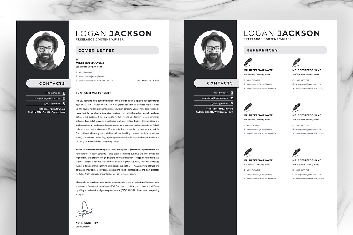 JOB WINNING RESUME - 50 TEMPLATES, a Resume Template by ResumeInventor (Photo 67 of 184)