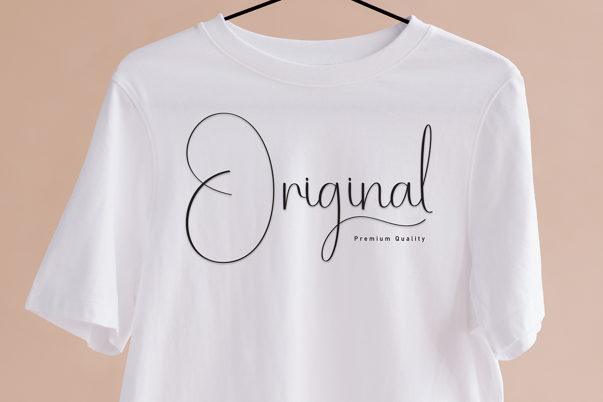 Elegant | Script Font, a Handwritten Font by Scratchones (Photo 5 of 9)
