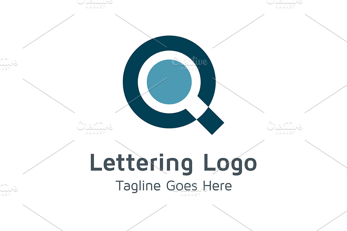 20 Logo Lettering Q Template Bundle, a Branding & Logo Template by Acongraphic (Photo 11 of 21)