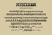 Mysterion Bohemian Mystical Serif, a Serif Font by Struvictory.art (Thumbnail 4 of 9)