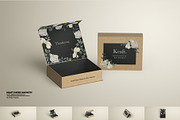 Kraft Paper Magnetic Gift Box Mockup, a Product Mockup by Sheikhadesign (Thumbnail 1 of 11)