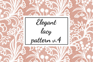 Elegant lacy pattern v.4