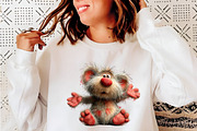 Valentines Teddy Bear Clipart, an Illustration by SinaCreation (Thumbnail 6 of 11)