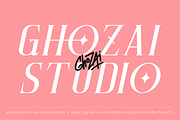 Garjita - Elegant font family, a Serif Font by ghozai studio (Thumbnail 10 of 10)