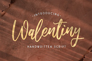 Walentiny - Handwritten Font, a Script Font by StringLabs (Thumbnail 1 of 9)