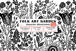 Folk Art Garden