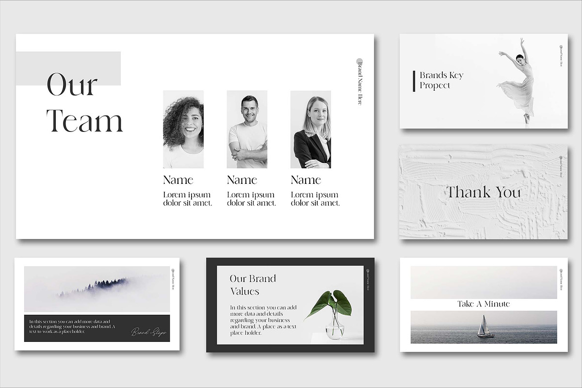 Modern Business PPT Template, a Presentation Template by Artemis-products (Photo 4 of 5)