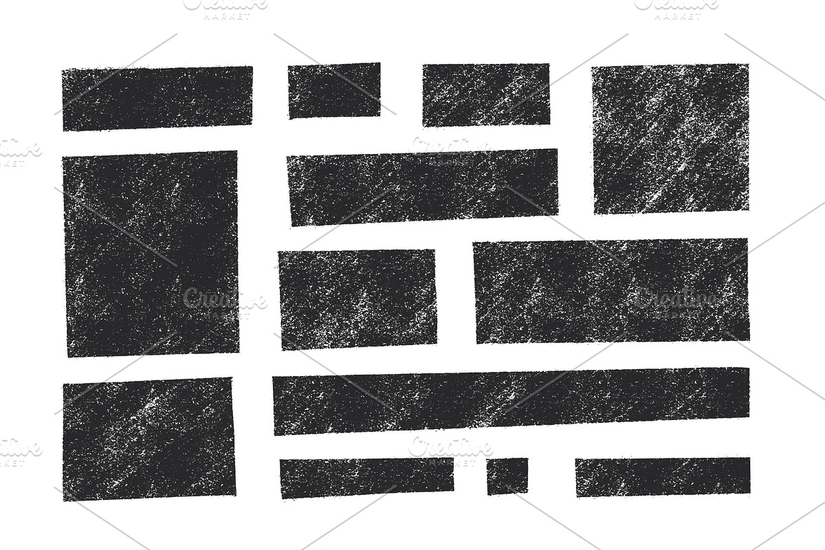 Blackboard chalk border with hand, a Texture Illustration by YuliiaOsadcha