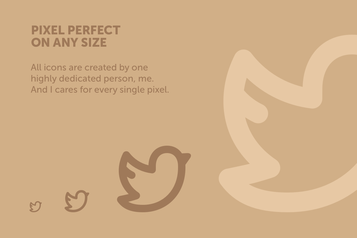 Premium Social Media Icons, an Icon by The Icons (Photo 3 of 5)