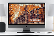 Youtube Autumn/Fall Subscribe Button, a Social Media Template by Mstvisuals (Thumbnail 6 of 6)