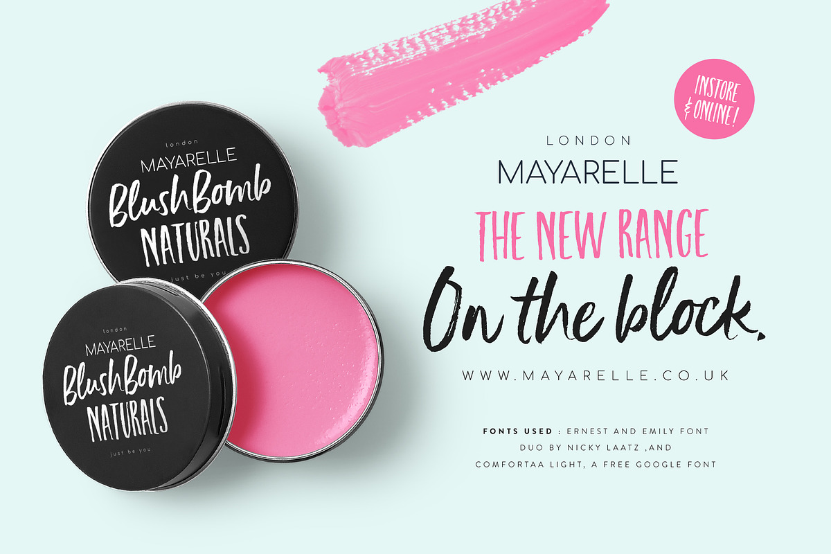 NEW!Ernest & Emily Font Duo preview 4
