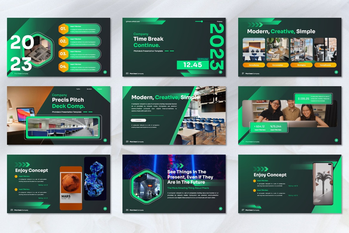 Precis - Pitch Deck Keynote, a Presentation Template by Dhabee (Photo 7 of 8)