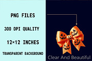 Halloween Coquette Bow Sublimation C, an Illustration by SVGArt (Thumbnail 3 of 8)