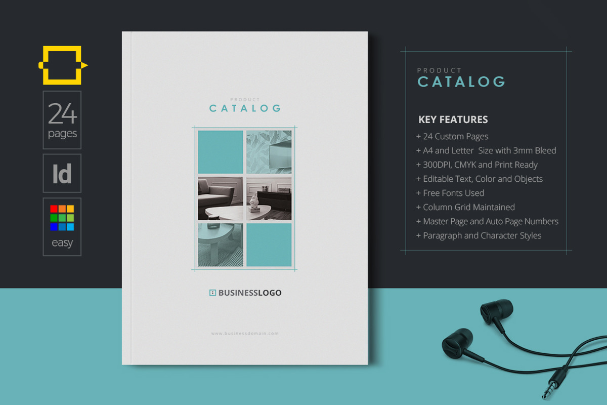 Product Catalog, a Brochure Template by DesignJanala (Photo 1 of 9)