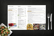 Modern Restaurant Menu (Bellissimo), a Brochure Template by Nathan Knight Design (Thumbnail 4 of 5)