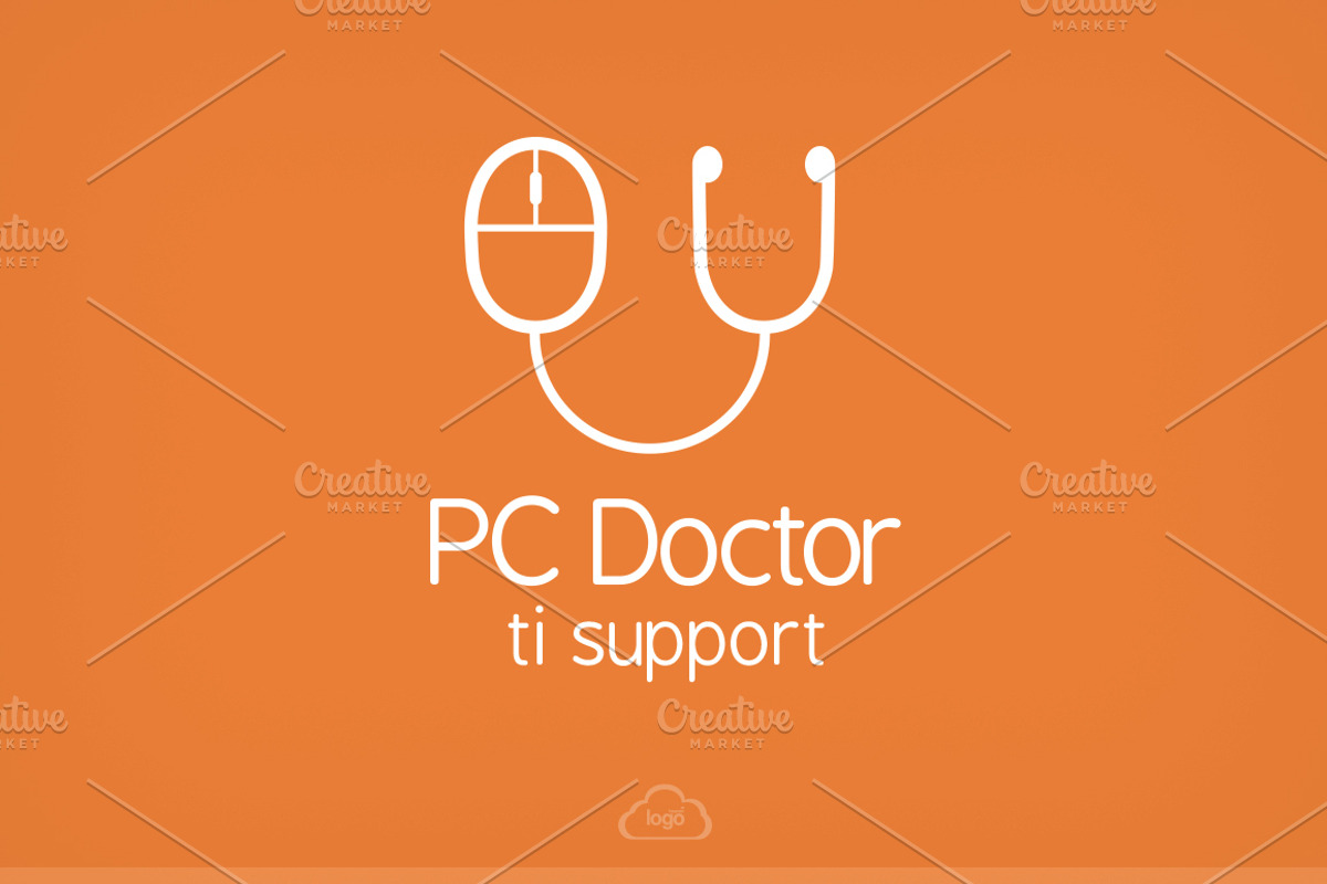 PC Doctor Logo Template, a Branding & Logo Template by Logo Heaven (Photo 5 of 5)