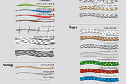 Wire Chain Cable Rope Brushes, a Brush Add-On by Industrial Artworks (Thumbnail 4 of 4)