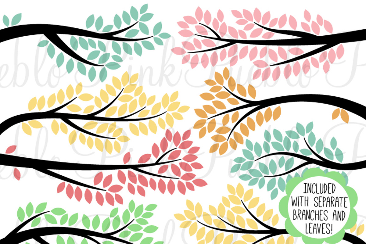 Tree Branch Photoshop Brushes preview 5