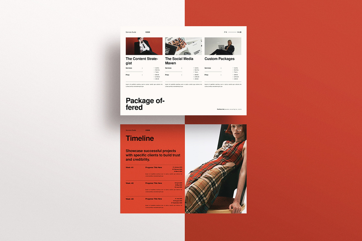 Services and Pricing Guide Template, a Brochure Template by ArtisanaAura (Photo 9 of 14)