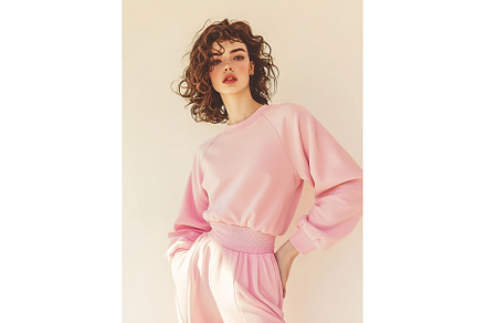 Chic woman in pink indoors, a Beauty & Fashion Photo by Beautiful things
