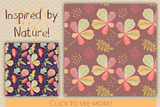 Autumn Leaves Seamless Patterns, a Pattern Graphic by RabbitAndPencil (Thumbnail 3 of 6)