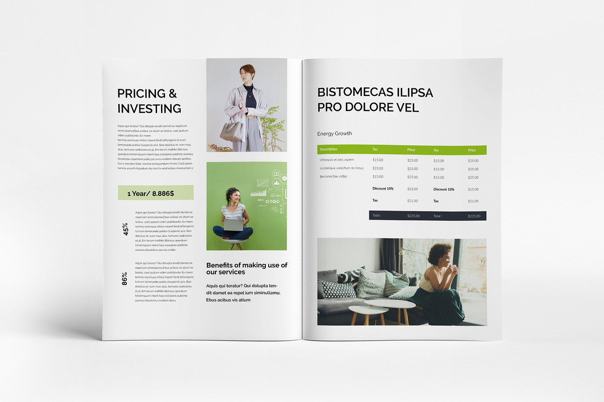 Creative Proposal Template I Canva, a Brochure Template by PixWork (Photo 7 of 9)
