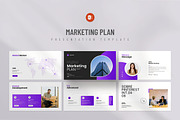 Marketing Plan Presentation, a Presentation Template by KreateTribe (Thumbnail 1 of 5)
