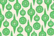 Christmas Ornaments Linocut Bundle, an Illustration by ClayStudio (Thumbnail 8 of 8)